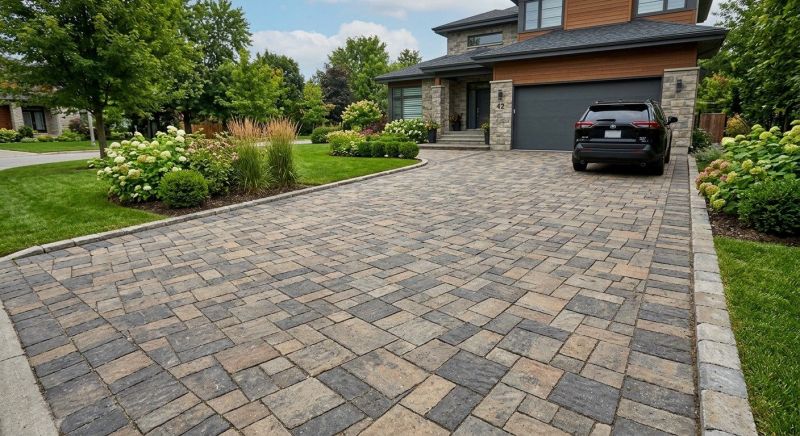 Stone Driveway Construction in Aurora, CO
